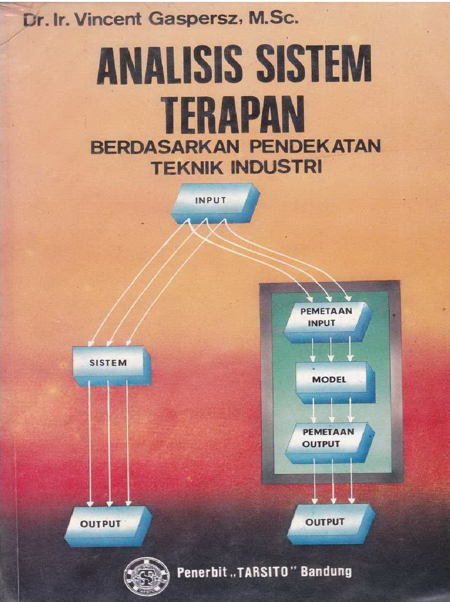 1992 Analisis Sistem Terapan Berdasarkan Pendekatan Teknik Industri VG